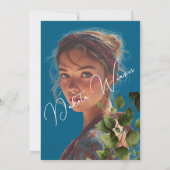 ワイルドガーデン離れブライダルシャワー 招待状 (裏面)