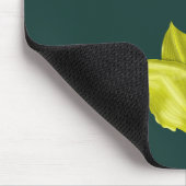 ワイルドガーリックグリーンプラント自然恋人ボタニスト マウスパッド (コーナー)