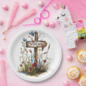 ワイルドガーリーワン ペーパープレート (パーティー)