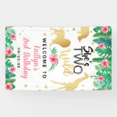 ワイルドガールズセカンドバースデーパーティーへようこそ 横断幕 (横)