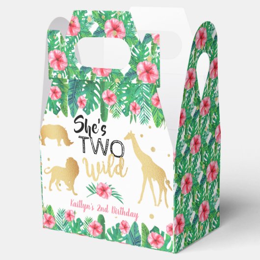 ワイルドガールズセカンドバースデーパーティー フェイバーボックス (オープン)