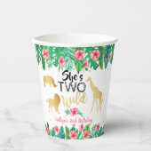 ワイルドガールズセカンドバースデーパーティー 紙コップ (正面)