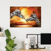 ワイルドキスアートポスター ポスター (ホームオフィス)