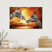 ワイルドキスアートポスター ポスター (キッチン)