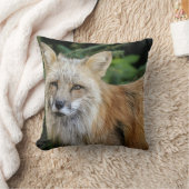 ワイルドキツネ クッション (ブランケット)