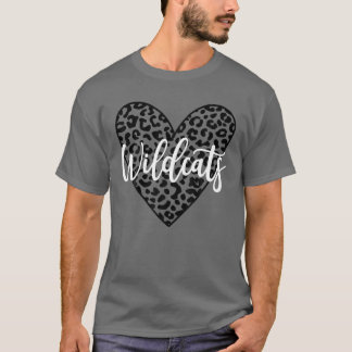 ワイルドキャッツ スクール スポーツ ファン チームスピリット マスコット ギフト Tシャツ