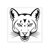 ワイルドキャットアートスタンプ ラバースタンプ (インプリント)