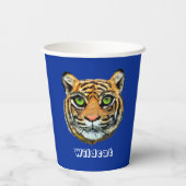 ワイルドキャットオンブルー 紙コップ (裏面)