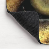 ワイルドキャットジャガーワイルドライフアートマウスパッド マウスパッド (コーナー)