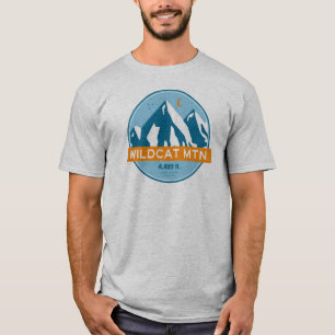 ワイルドキャットマウンテンニューハンプシャースターズムーン Tシャツ