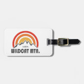 ワイルドキャットマウンテンニューハンプシャー ラゲッジタグ (正面横)