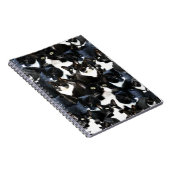 ワイルドキャットマドネスおもしろい子猫フォトコラージュアート ノートブック (右側)