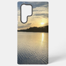 ワイルドキャットレイクサムスン電話ケースでの日没 SAMSUNG GALAXY S22 ULTRAケース