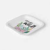 ワイルドキャット子供の誕生日パーティー紙プレート ペーパープレート (傾斜あり)