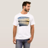 ワイルドキャット湖の日の入り Tシャツ (正面フル)