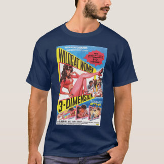 ワイルドキャット・ウーマン 3D Tシャツ