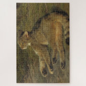 ワイルドキャット(by Rosa Bonheur) ジグソーパズル (縦)