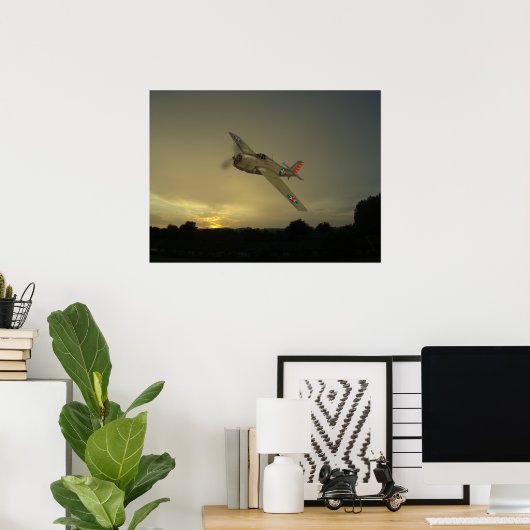 ワイルドキャットF4F ポスター (ホームオフィス)