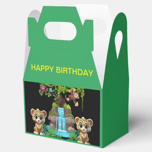 ワイルドキュートジャガー誕生日 フェイバーボックス (オープン)