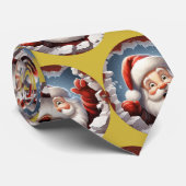 ワイルドクリスマス金ゴールド星 ネクタイ (ロール)