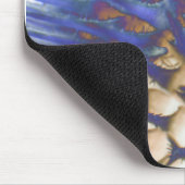 ワイルドグラスブルーフレイムマウスパッド マウスパッド (コーナー)