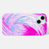 ワイルドグラス&蝶iPhone 15ケース Case-Mate iPhoneケース (裏面 (横))