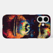 ワイルドグラフティアーバンジャングルゴリラ Case-Mate iPhoneケース (裏面 (横))