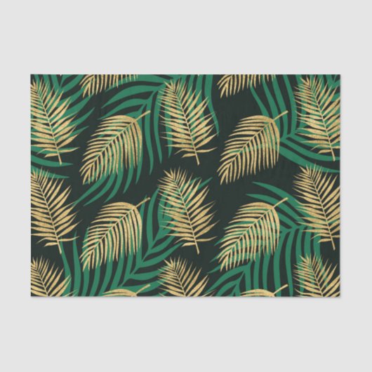 ワイルドグリーンと葉金ゴールド対黒戦 薄葉紙 (正面)