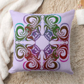 ワイルドグレープカークイグリーンレトロ クッション (ブランケット)