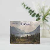 ワイルドグースアイランドビューポイントモンタナ ポストカード (スタンド正面)