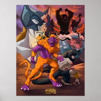 「ワイルドケダモノ」グループのポスター ポスター