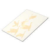 ワイルドゲーゼ飛んでいる ノートパッド (アングル)