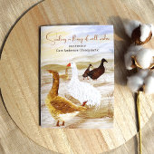 ワイルドゲーゼ、会社のロゴホリデークリスマスカード カード