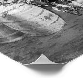 ワイルドゲーム&シーフードマーケット， 1895.ヴィンテージ写真 ポスター (角)