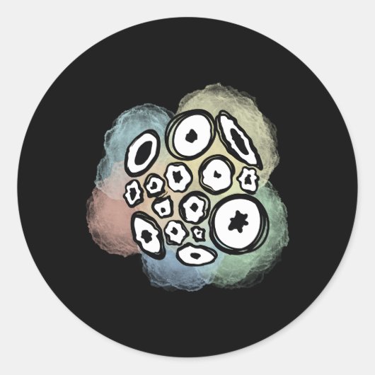 ワイルドコアエステティックゴオンパステルクラウド ラウンドシール (正面)