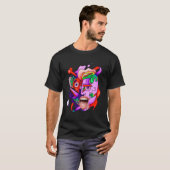 ワイルドコア衣料美的黄金のシーンゴシックGru Tシャツ (正面フル)