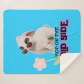 ワイルドサイドに飛ぶ シェルパブランケット (正面(横))