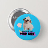 ワイルドサイドに飛ぶ 缶バッジ (正面&裏面)