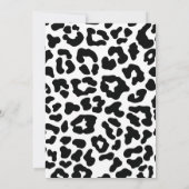 ワイルドサファリアニマルズ2nd誕生日パーティー 招待状 (裏面)