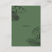 ワイルドサファリキリンさびレッドブックスベビー エンクロージャーカード (裏面)