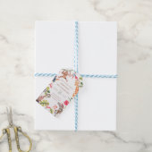 ワイルドサファリズー誕生日ギフトラベル ギフトタグ (より糸付き)