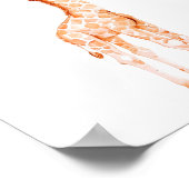 ワイルドサファリパーティーキレーフアニマルズ誕生日 ポスター (角)