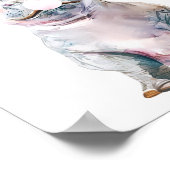 ワイルドサファリパーティーヒッポアニマルズ誕生日 ポスター (角)