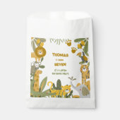 ワイルドサファリ子供の誕生日 フェイバーバッグ (正面)