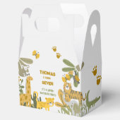 ワイルドサファリ子供の誕生日 フェイバーボックス (オープン)