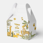 ワイルドサファリ子供の誕生日 フェイバーボックス (正面サイド)