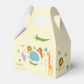 ワイルドサファリ子供の誕生日 フェイバーボックス (裏面サイド)