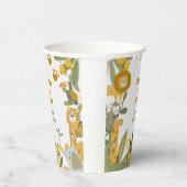 ワイルドサファリ子供の誕生日 紙コップ (右)