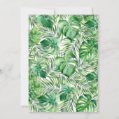 ワイルドサファリ2nd誕生日パーティー 招待状 (裏面)