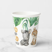 ワイルドサファリ2nd誕生日紙カップ2 紙コップ (裏面)